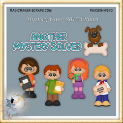 Detective Clipart, Mystery Gang | Products | Clip art ...