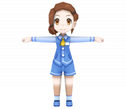 3DS - Pokémon X / Y - Mystery Gift Delivery Girl - The Models Resource