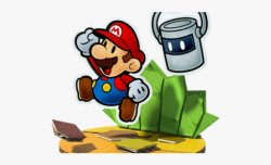 Super Mario Clipart Mystery Number - Paper Mario Color ...