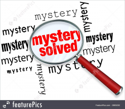 Mystery Solved Clipart