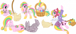 Mystery Evolving Pony Adoptables-Easter Egg reveal by Sakuyamon on ...