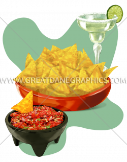 Chips & Salsa | Production Ready Artwork for T-Shirt Printing