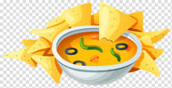 Nachos with cheese dip illustration, Mexican cuisine Taco ...