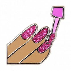 Nails Emoji Pin – Emoji Pins