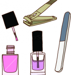 Nail care and polish vector | Nail care, Nails, Nail clippers