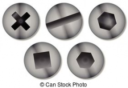 Screw head clipart » Clipart Station