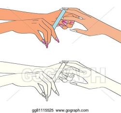 EPS Illustration - Nail care. Vector Clipart gg81115525 ...