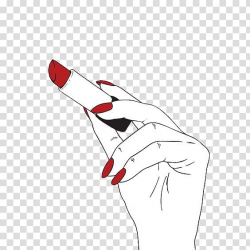 Woman holding red lipstick graphics, Harley Quinn Lipstick ...