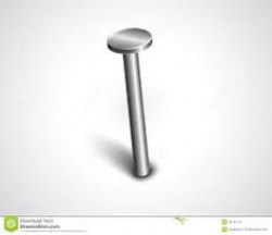 Nail in wall clipart 2 » Clipart Station