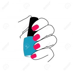 Manicure Sketch at PaintingValley.com | Explore collection ...
