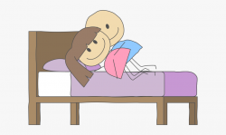 Nap Clipart Comfortable Bed - Sleep After Hip Replacement ...