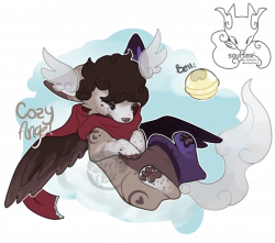 Cozy Angel - SoulFox Adoptable (closed-Auction) by watercoIor on ...