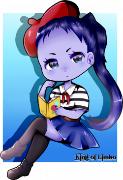 Widowmaker Chibi - French Girl by King of Limbo | Overwatch ...