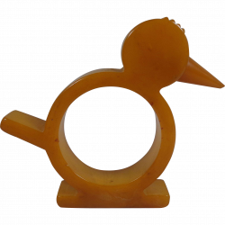 Butterscotch Bakelite Chick Napkin Ring Holder Free Shipping to the ...