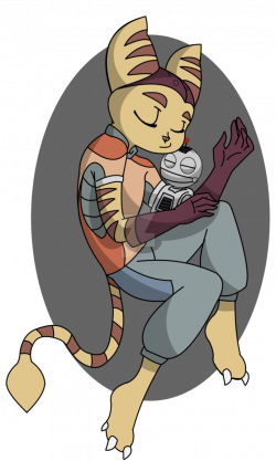 Ratchet and Clank Naptime by Glory-daze on DeviantArt