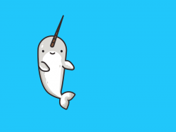 Narwhal Dancing [gif] by Roman Scherbyna for Untime Studio ...