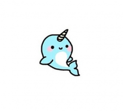 narwhal - theres no narwhal emoji :( on We Heart It