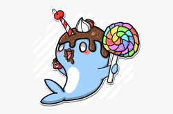 Narwhal Cartoon Ice Cream #2886135 - Free Cliparts on ...