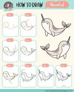 Learn how to draw Narwhal with these super easy steps. Great ...