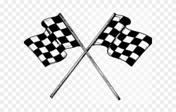 Nascar Clipart Checkered Flag - Car Racing Flag - Png ...