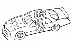 Nascar Car Drawing | Free download best Nascar Car Drawing ...
