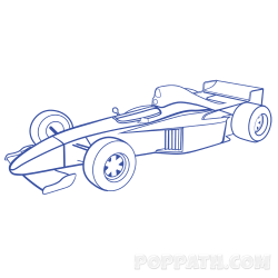 Race Cars Drawing at GetDrawings.com | Free for personal use Race ...