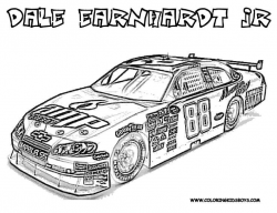 THE NASCAR RACE EXPERIENCE | Junior | Cars coloring pages ...
