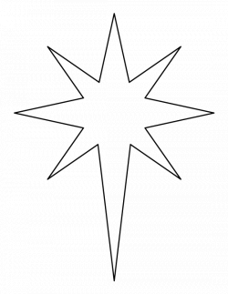 28+ Collection of Bethlehem Star Clipart | High quality, free ...