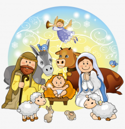 Cute Christmas Nativity Scene Clip - Christmas Nativity ...
