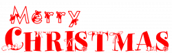 Merry Christmas Words Clipart – Fun for Christmas