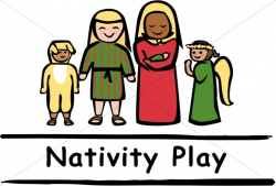 Nativity Play Clipart | Nativity Word Art
