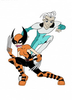 Nature and Quicksilver (Colored) by edCOM02 on DeviantArt