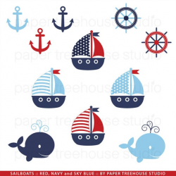 Sailboat Clip Art. Sailboat Clipart. Whale Clipart. Sailboat Download.  Beach Clipart. Nautical Clipart. Anchor Clipart. Sailboat PNG.