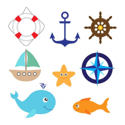 Nautical Clipart Graphics ~ Illustrations ~ Creative Market