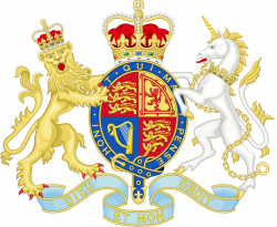 Royal Coat of Arms of the United Kingdom of Great Britain and ...