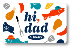 Old Navy Giftcards — Cool things by Jackie Brown, not Pam Grier.