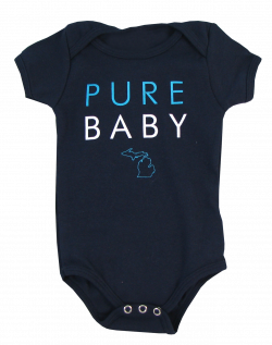 Pure Baby Onesie - Navy Blue | T-Shirts In The Wild! | Pinterest ...