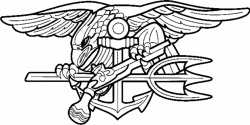 28+ Collection of Navy Seal Symbol Drawing | High quality, free ...