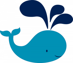 Whale Tabriz-blue Navy Clip Art at Clker.com - vector clip art ...
