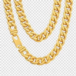 Gold-colored Figaro chain necklace illustration, Chain Gold ...