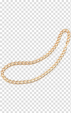 Gold-colored link necklace, Earring Chain Gold Necklace ...