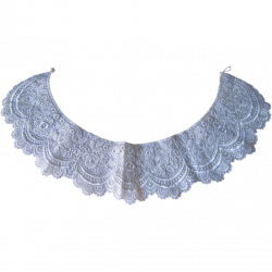 white lace collar | Anything goes...Frames, Faces as Accessories and ...