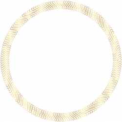 Gold Round Border PNG Clip Art Image | png | Pinterest | Round ...