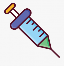 Medical Needle Clip Art - Cute Syringe Injection Clipart ...
