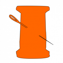 File:Needle and thread silhouette.svg - Wikimedia Commons
