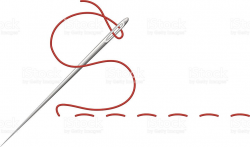 Stitching Needle Stock Vector Art & More Images of ...