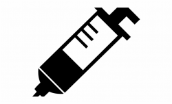 Syringe Clipart Svg - Needle Injection Clipart Free PNG ...