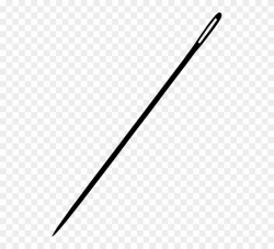 Sewing Needle Png Transparent Images - Line Art Clipart ...