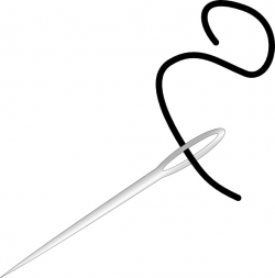 Needle And String clip art Free vector in Open office ...