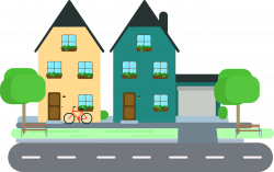 28+ Collection of City Neighborhood Clipart | High quality, free ...